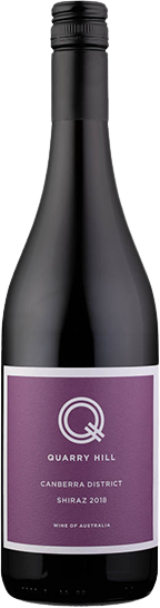 Quarry Hill Wines Canberra District Shiraz 2018 
